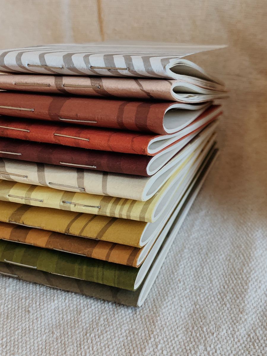 map journal | hand marbled notebook – odette press