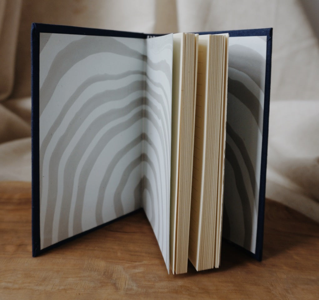 the mini lined heirloom journal | midnight