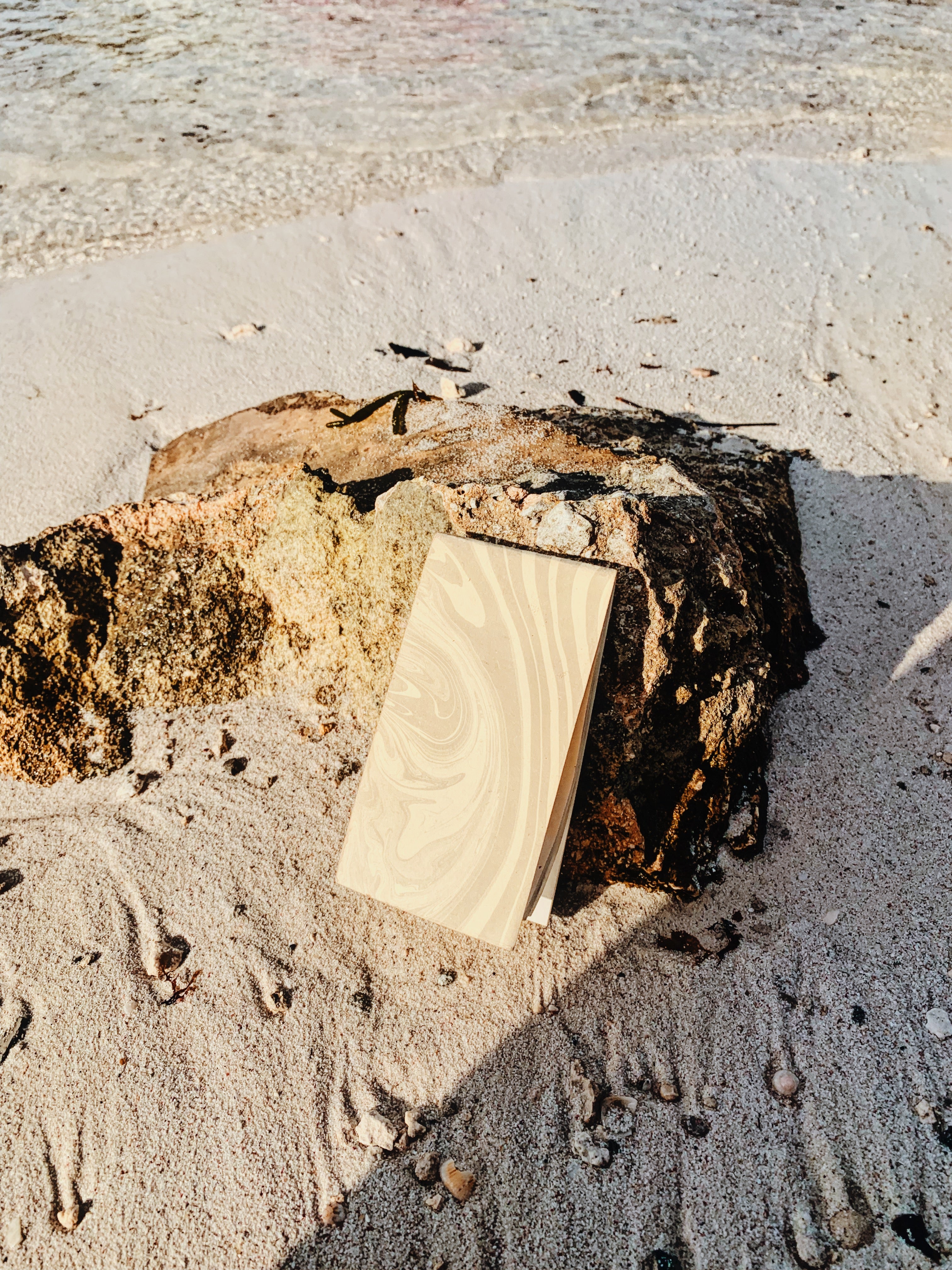 pocket map journal | sand