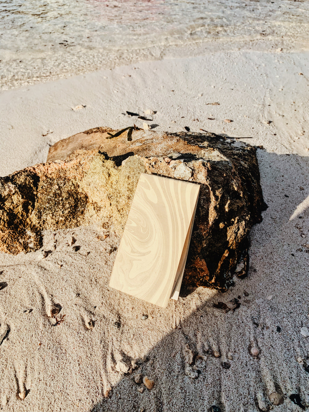pocket map journal | sand