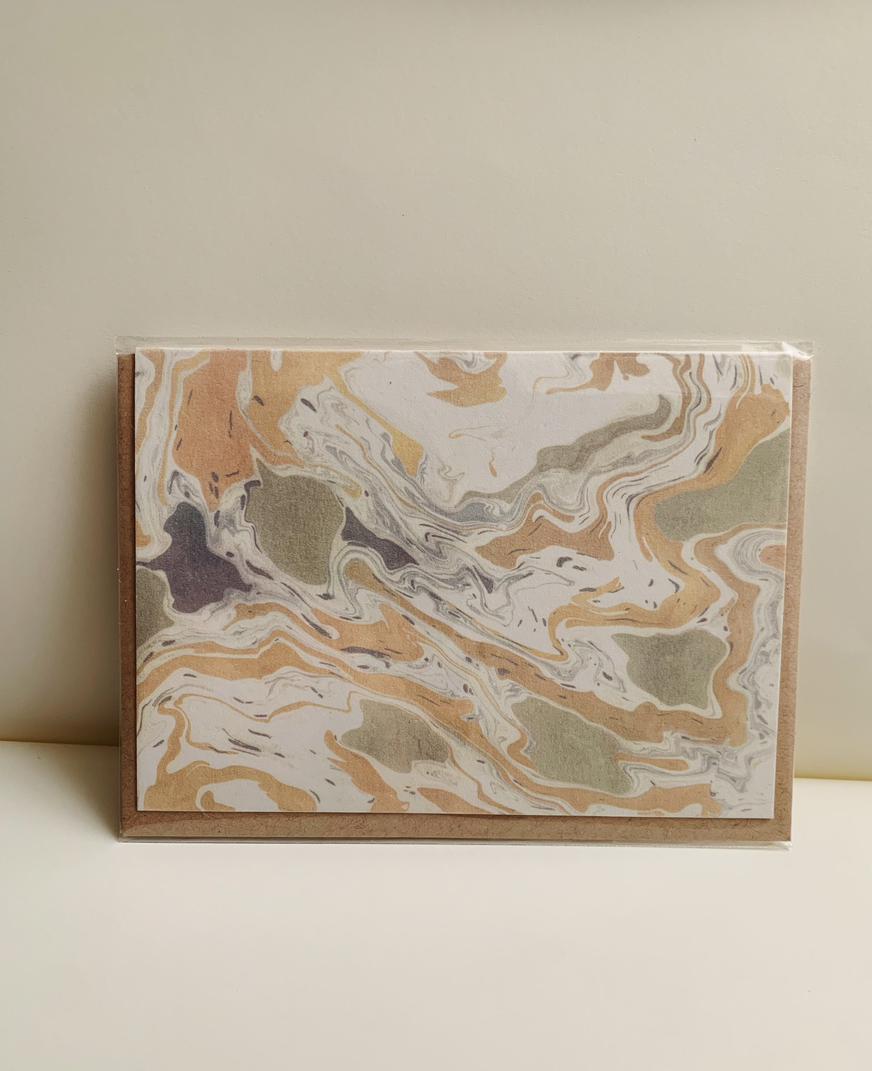 odette on the road card | maryland, yellow