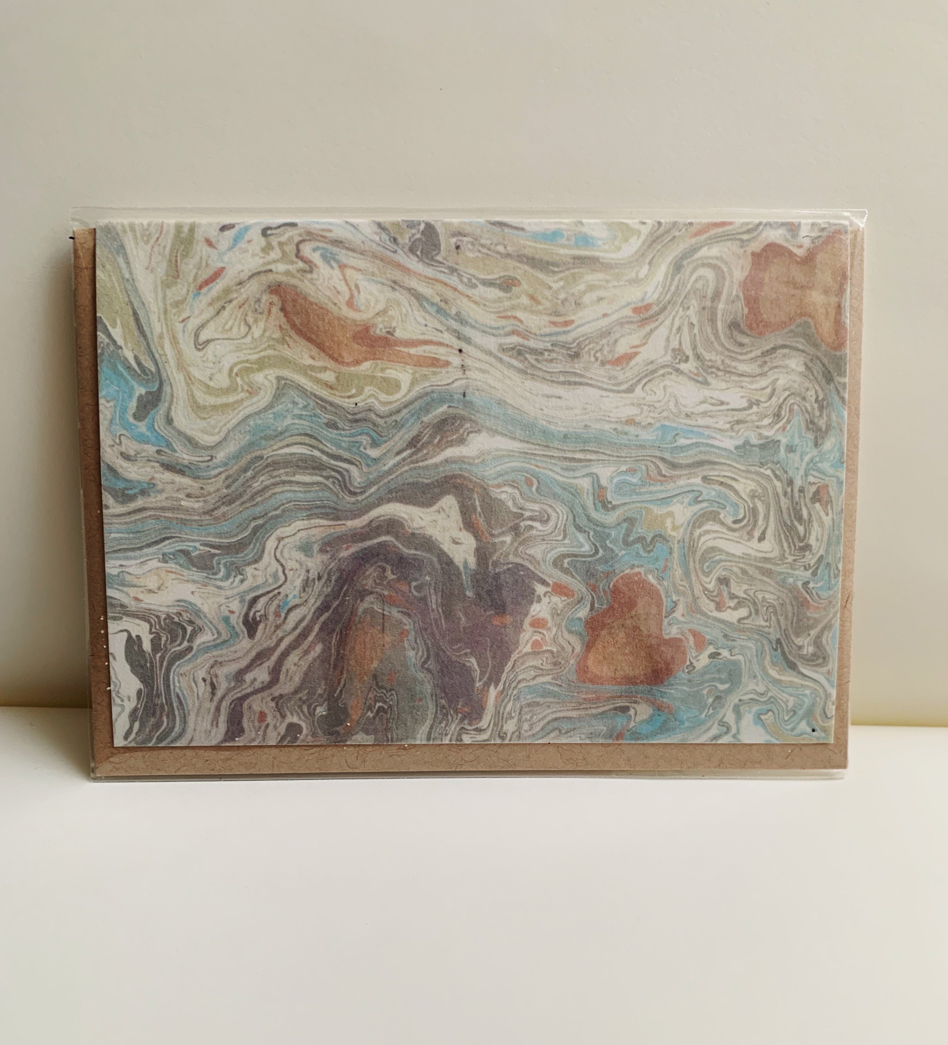 odette on the road card | maryland, blue