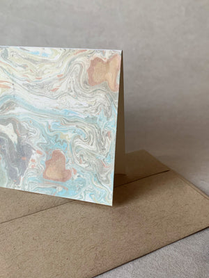 odette on the road card | maryland, blue
