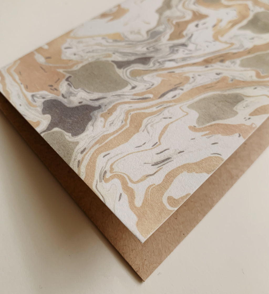 odette on the road card | maryland, yellow
